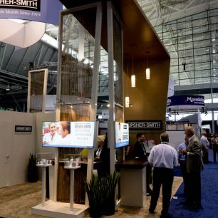 modern trade show booth