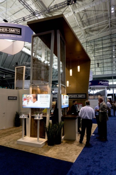 modern trade show booth