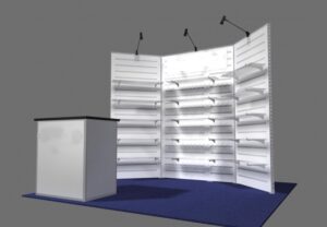 The best 10x10 trade show booth idea