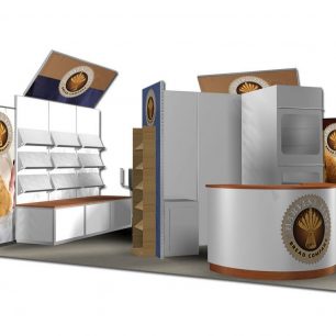 20×20 Trade Show Booth