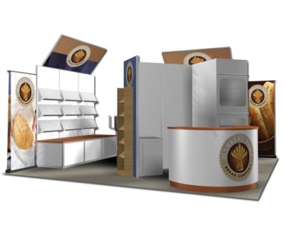 20×20 Trade Show Booth