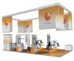 trade show booth for 40x40 space