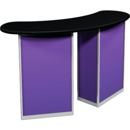 dual counter graphic stand