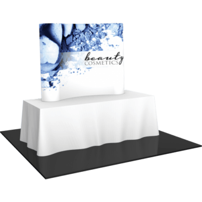 Curved Table Top Displays