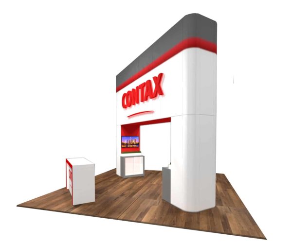 Contax 20x20 Trade Show Booth Exhibit Ideas