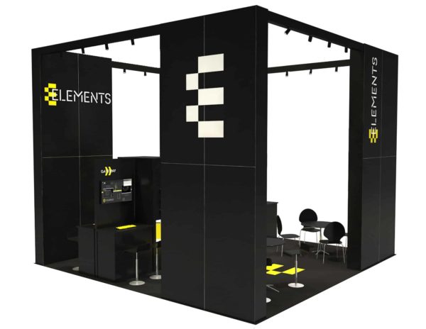 Elements 20x20 Trade Show Booth Exhibit Ideas