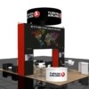 Turkish Airlines 20x30 Trade Show Booth Exhibit Ideas