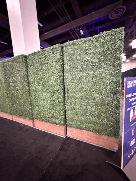 grass wall