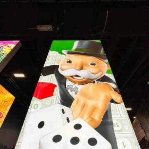 Monopoly Hanging Banner