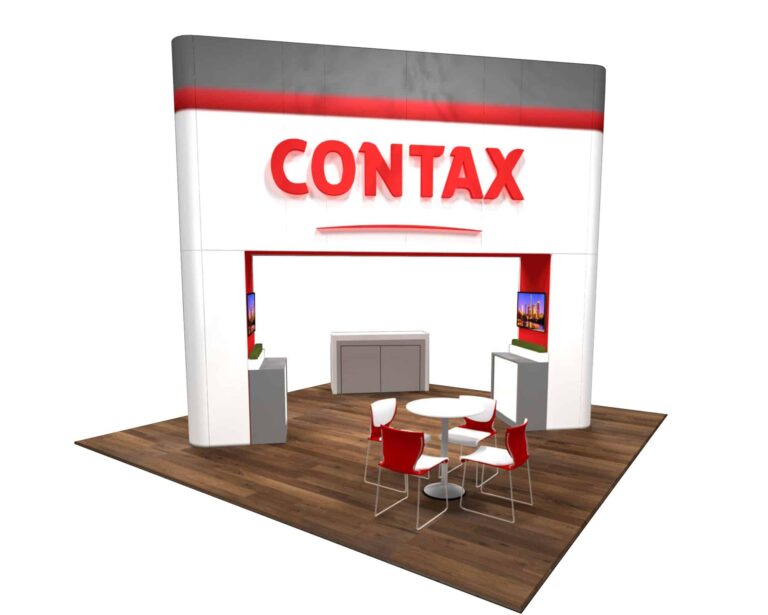 Contax – 20×20 Trade Show Booth