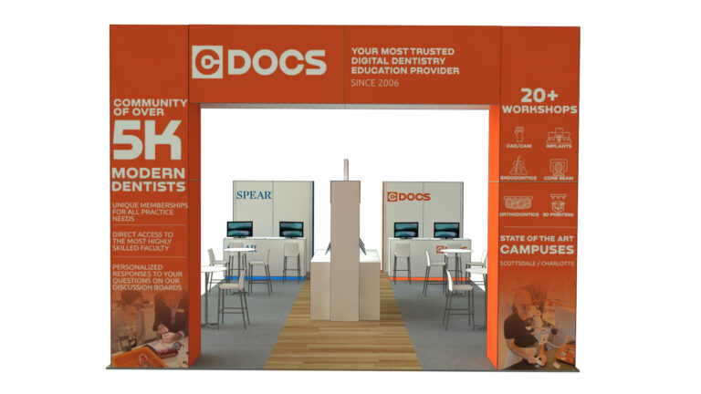 CDOCS – 20×30 Trade Show Booth