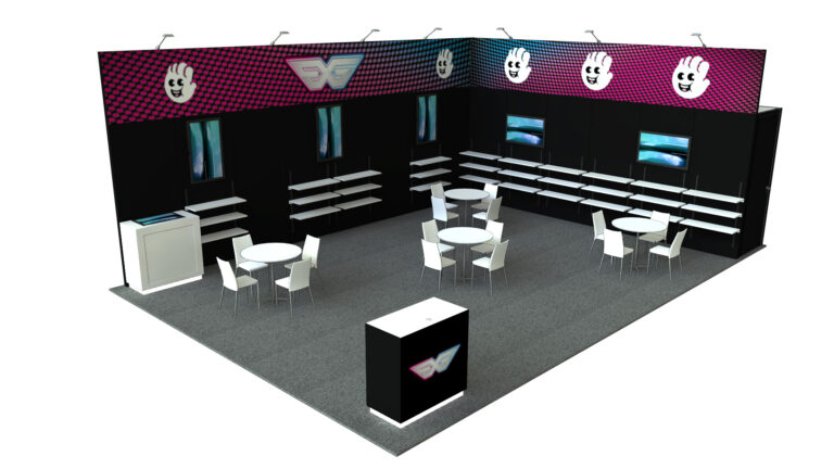 EXG Pro – 20×30 Trade Show Booth