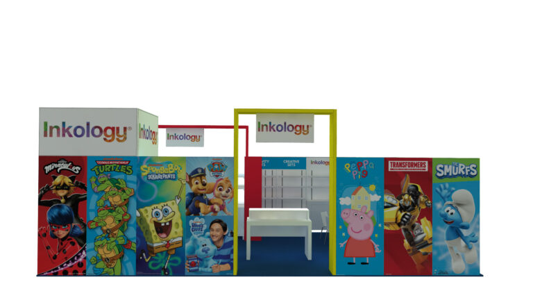 Inkology – 20×30 Trade Show Booth