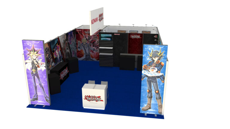 Konami – 20×30 Trade Show Booth