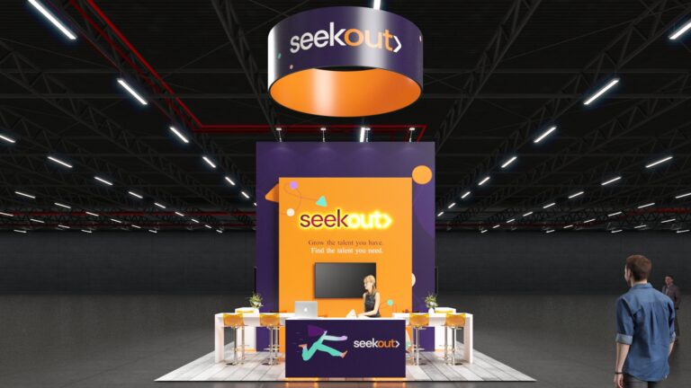 Seekout – 20×30 Trade Show Booth
