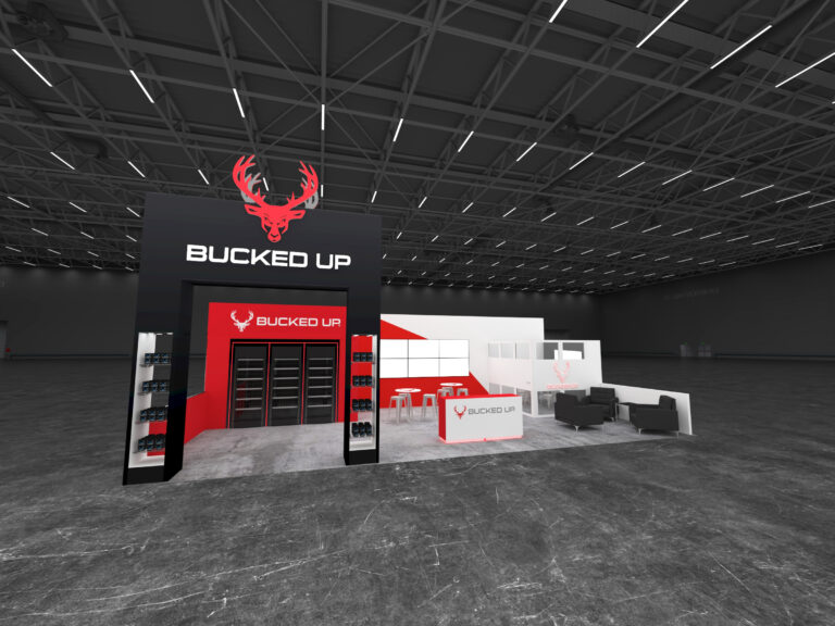 Bucked Up – 20×40 Trade Show Booth