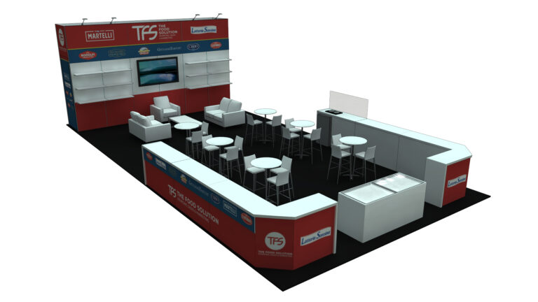Food Solutions – 20×40 Trade Show Booth