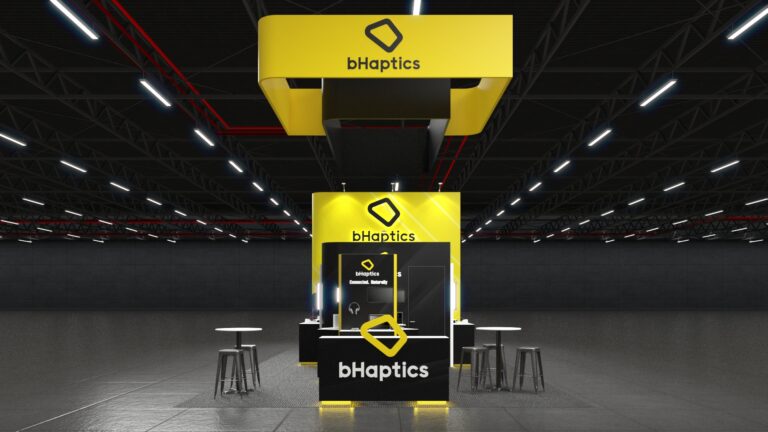 bHaptics – 20×40 Trade Show Booth
