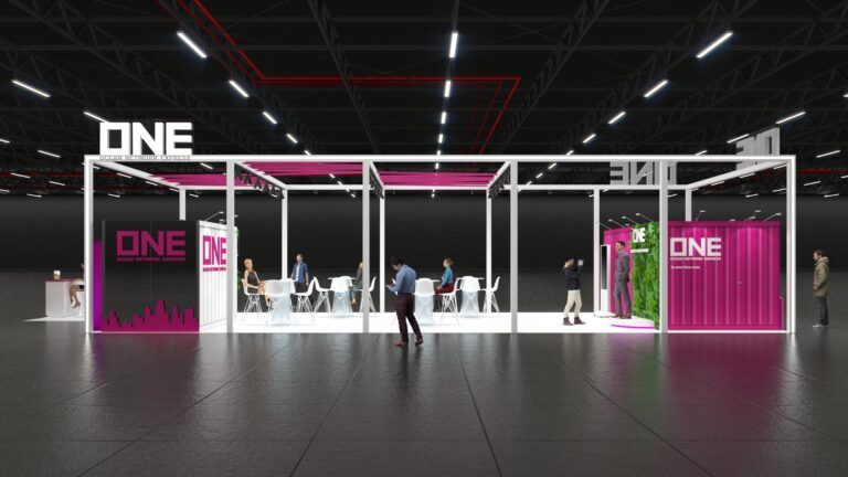Ocean Network Express – 20×50 Trade Show Booth