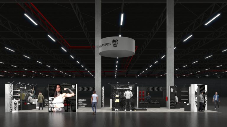 GYM REAPERS – 20×60 Trade Show Booth