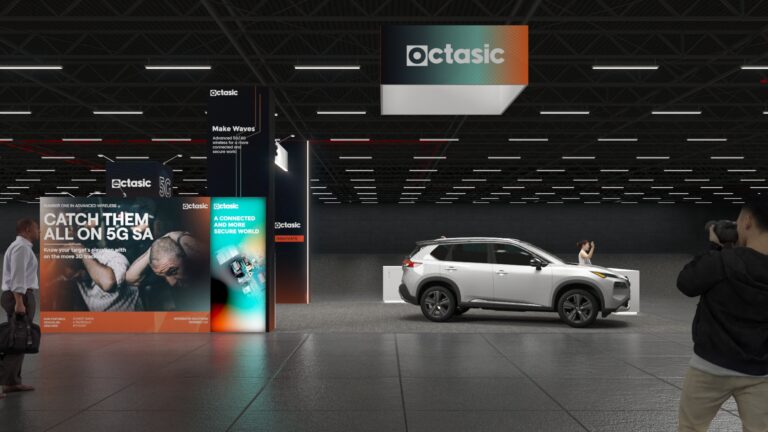 OCTASIC – Larger Trade Show Booth