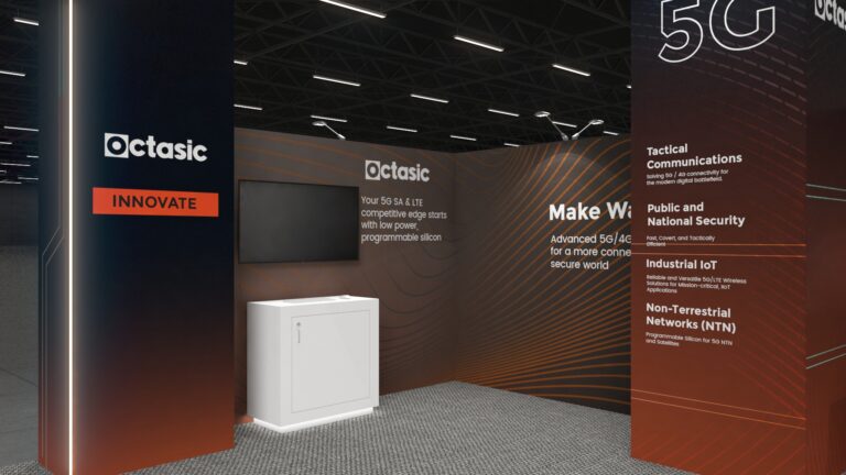 Octasic – Larger Trade Show Booth