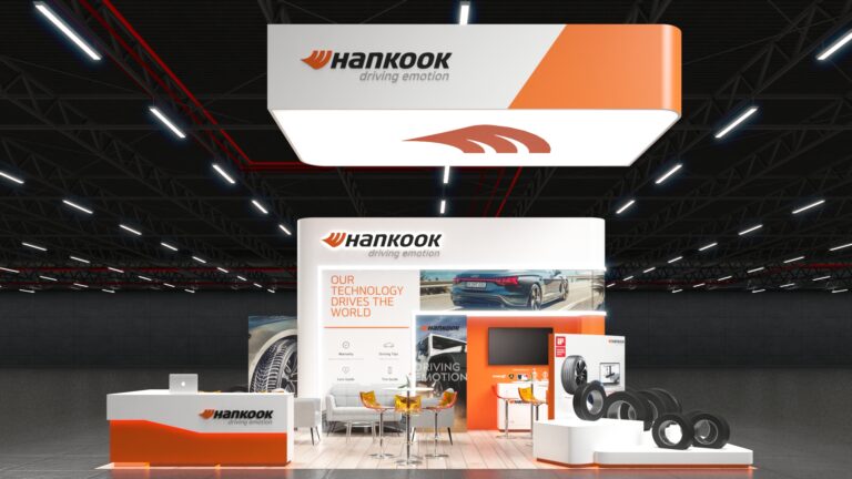 Hankook – 30×30 Trade Show Booth