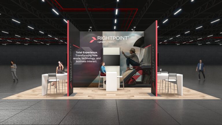 Rightpoint – 30×30 Trade Show Booth