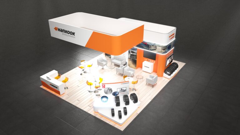 Hankook – 30×40 Trade Show Booth