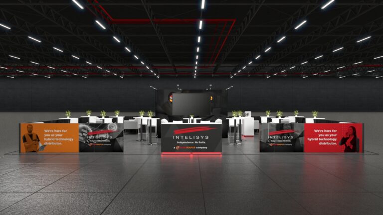 Intelisys Inc – 30×40 Trade Show Booth