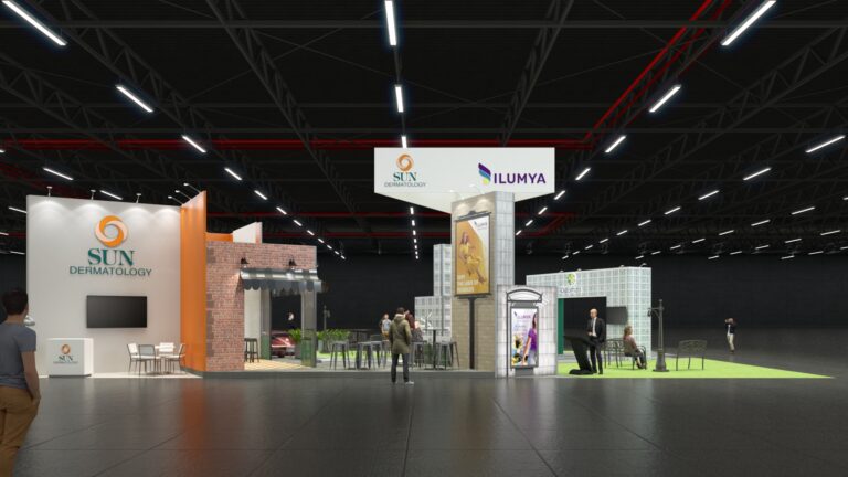 Sun Pharma – 50×70 Trade Show Booth