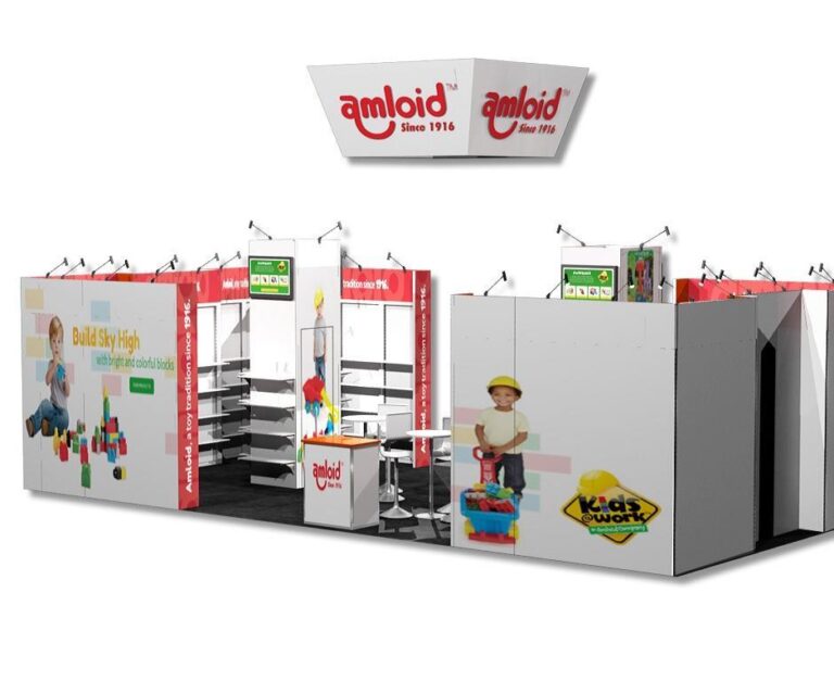 Amloid – Larger Trade Show Booth