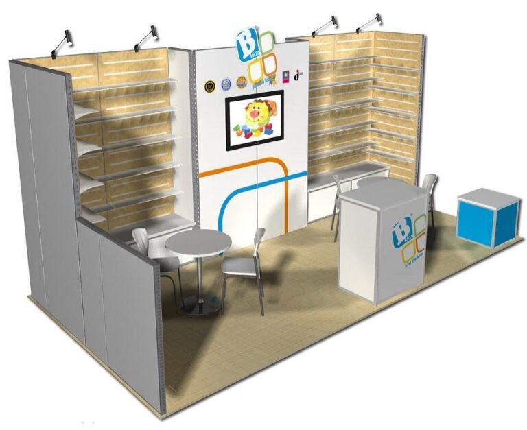 B Kids – 10×20 Trade Show Booth