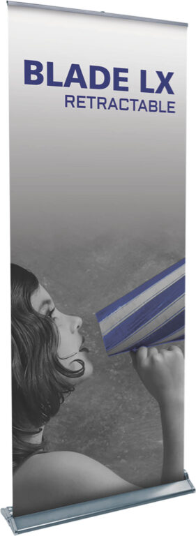 Blade LX Retractable Banner Stand