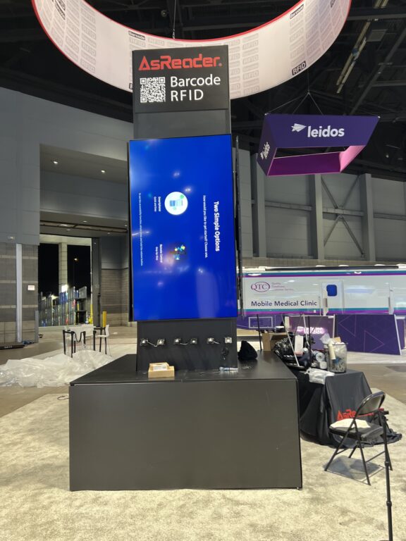 AsReader – Trade Show Booth