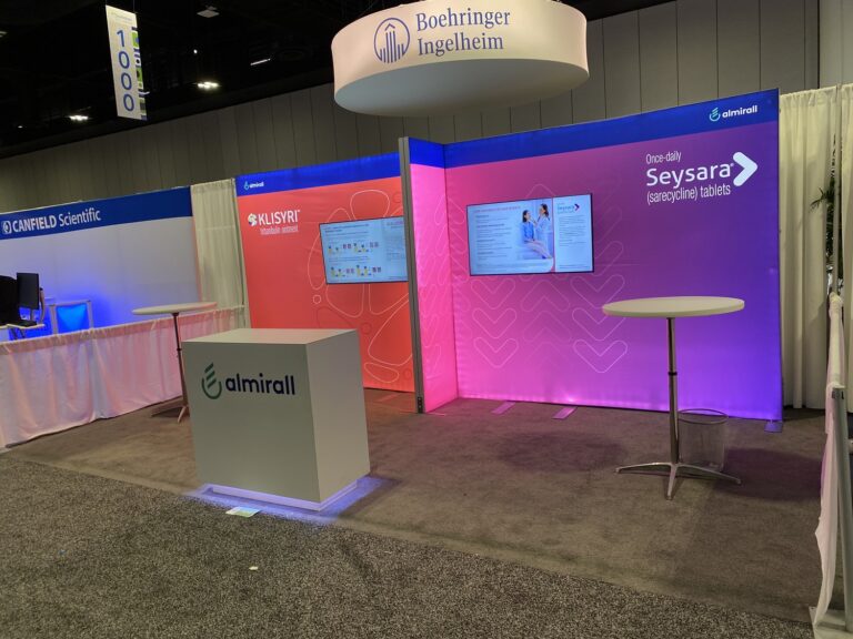 Almirall – Trade Show Booth