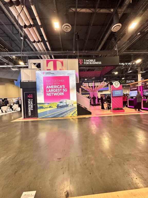 T-Mobile – Trade Show Booth