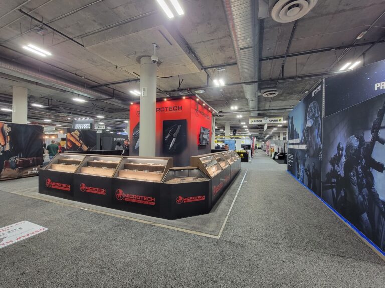 Microtech – Trade Show Booth