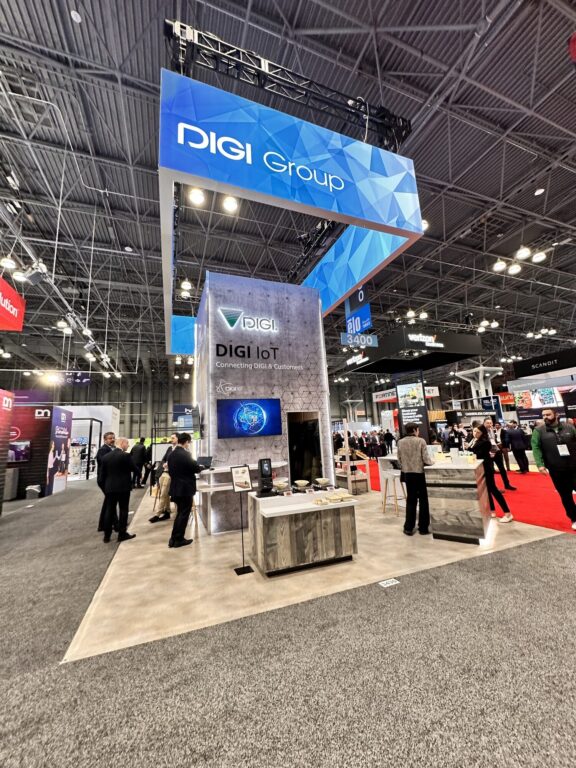 Digi IOT – 20×30 Trade Show Booth