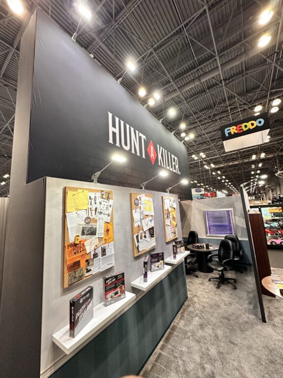 Hunt A Killer – Trade Show Booth