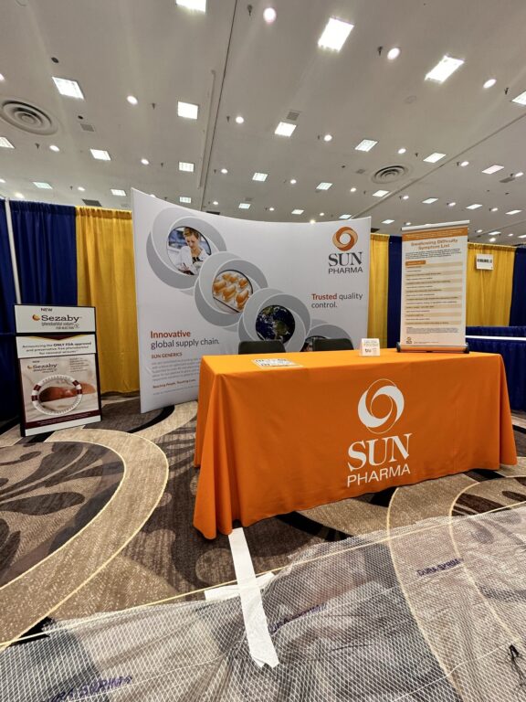 Sun Pharma – 10×10 Trade Show Booth