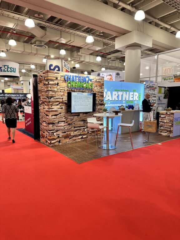 Chattem Chemicals – 20×20 Trade Show Booth