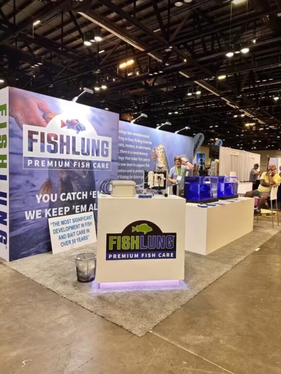 Fishlung – 10×20 Trade Show Booth
