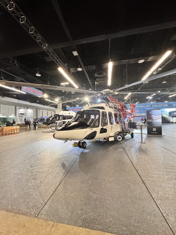 Helicopter – Trade Show Booth