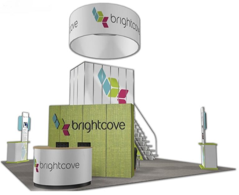 Brightcove – Larger Trade Show Booth