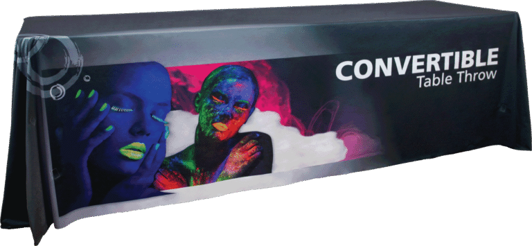 Convertible Premium Dye Sub Table Throw 8ft Left 1