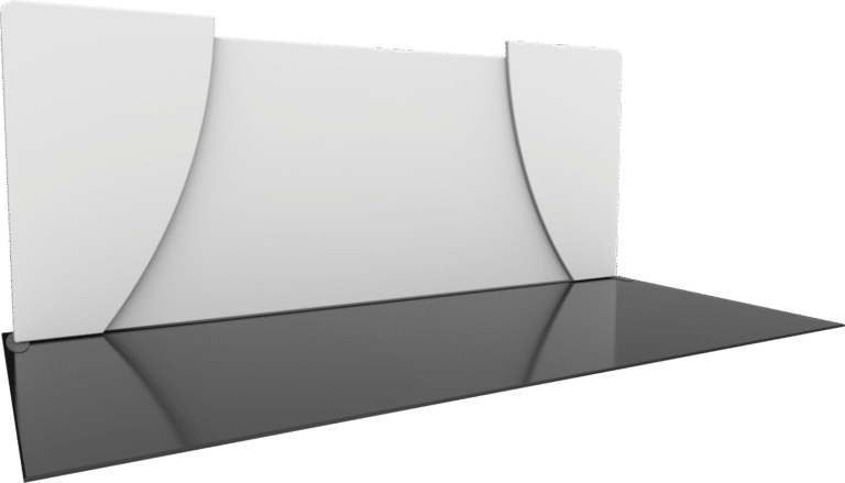 Formulate Designer Series 20ft Fabric Backwall Kit 04 Left Blank 1
