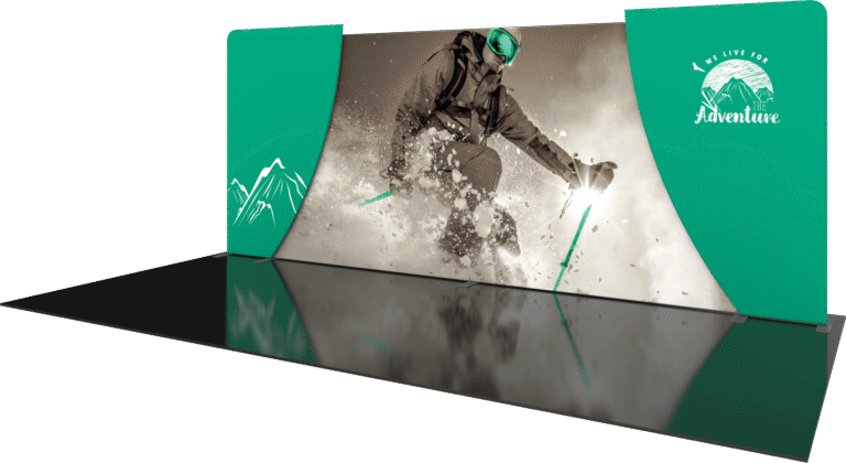 Formulate Designer Series 20ft Fabric Backwall Kit 04 Right 1