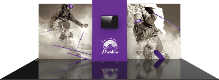 Formulate Designer Series 20ft Fabric Backwall Kit 05 Front 1