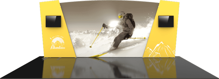 Formulate Designer Series 20ft Fabric Backwall Kit 06 Front 1